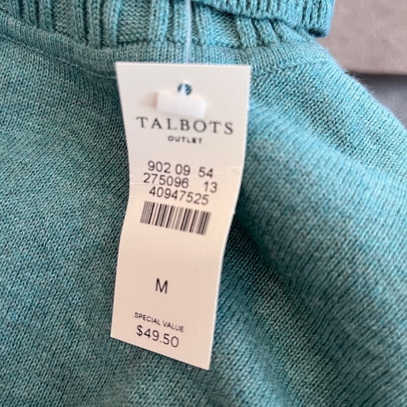 New with tags, M Talbots turtleneck sweater - Picture 3 of 3